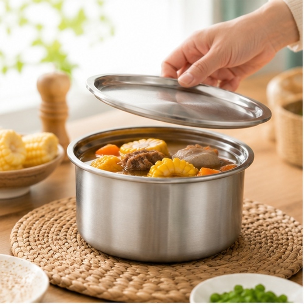 وعاء رامكن من الستانلس ستيل 30 - مراجعة Food Storage In Stainless Steel وسعره