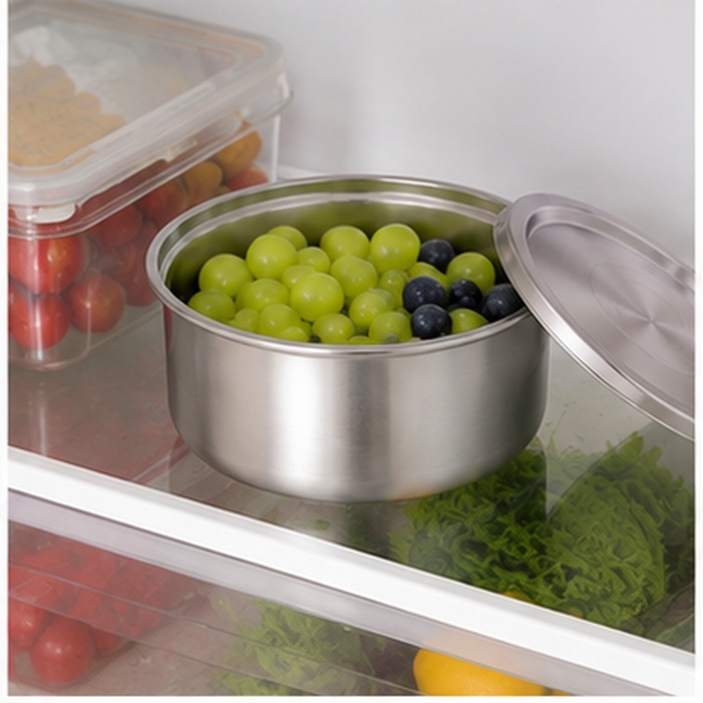 وعاء رامكن من الستانلس ستيل 30 - مراجعة Food Storage In Stainless Steel وسعره