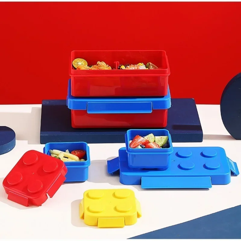 صندوق غداء مكعبات بناء للأطفال - مراجعة Food Storage Building وسعره