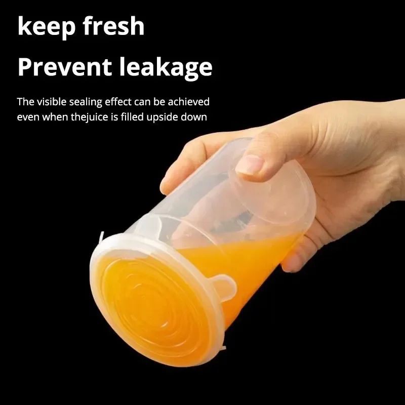 6/12 قطعة غطاء سيليكون مرن قاب - مراجعة Silicone Stretch Lid وسعره