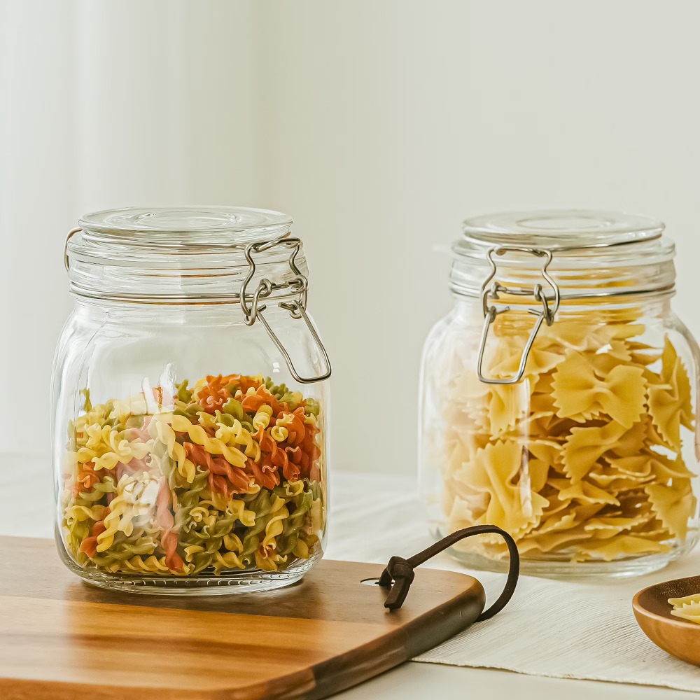 وعاء زجاجي لتخزين الطعام من مي - مراجعة Food Storage Pantry وسعره