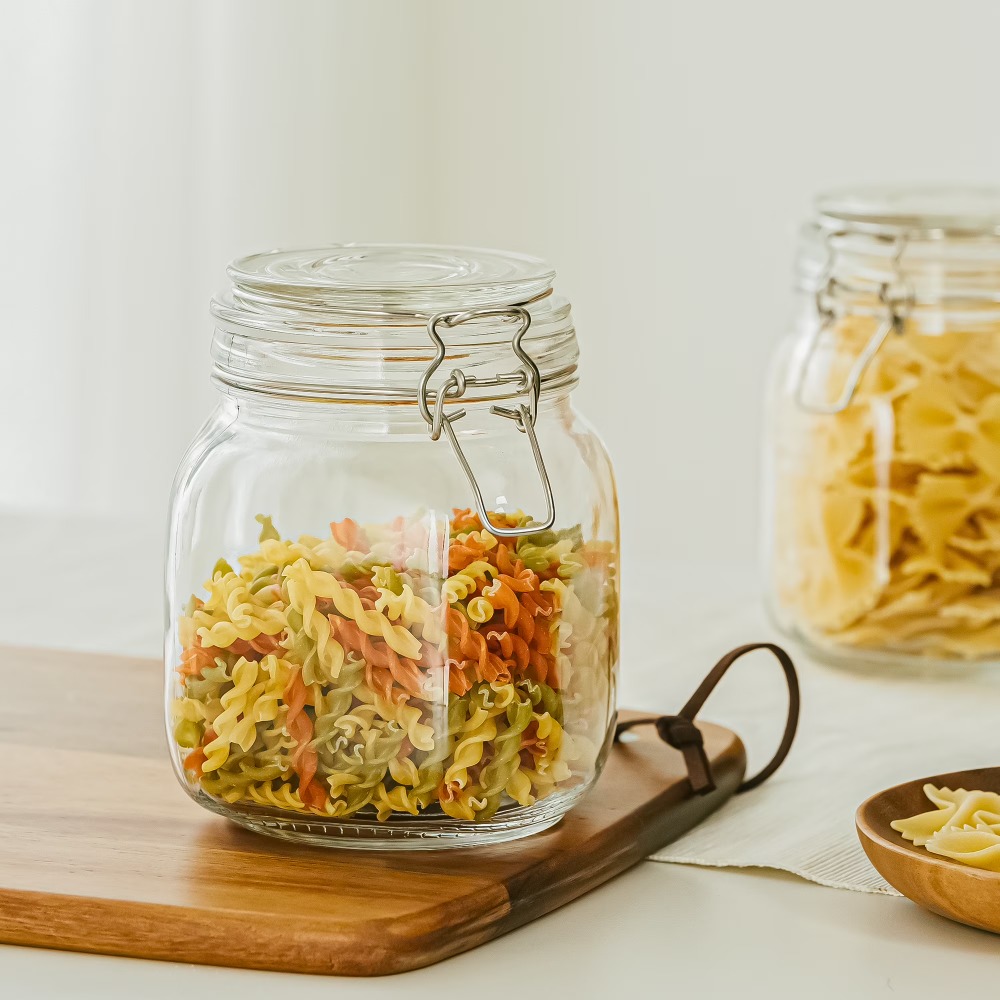 وعاء زجاجي لتخزين الطعام من مي - مراجعة Food Storage Pantry وسعره