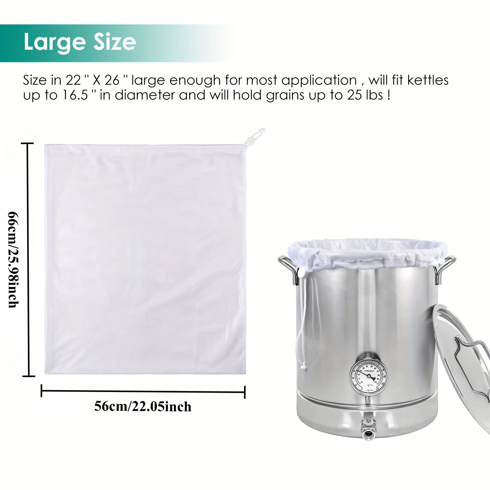 أكياس فلتر قابلة لإعادة الاستخ - مراجعة Produce Bag Reusable Mesh وسعره