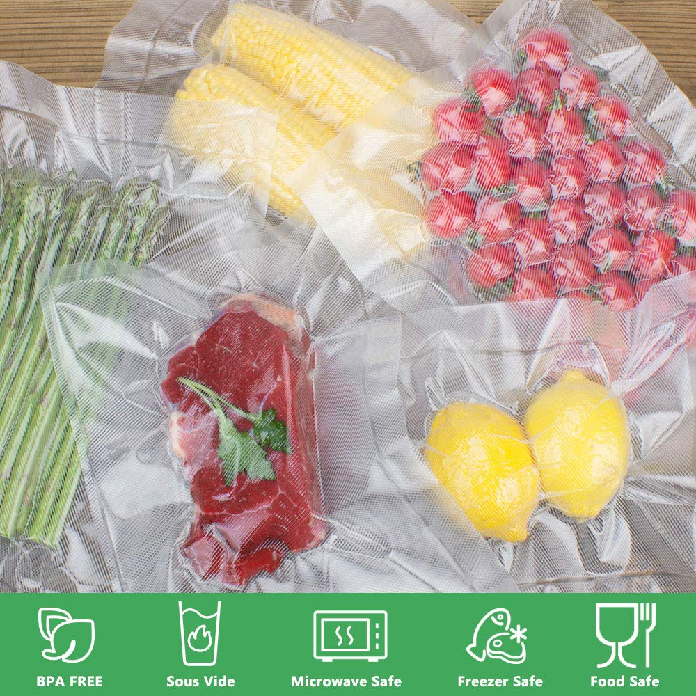 أكياس مكنسة كهربائية للأغذية أ - مراجعة Vacuum Sealer Bag وسعره
