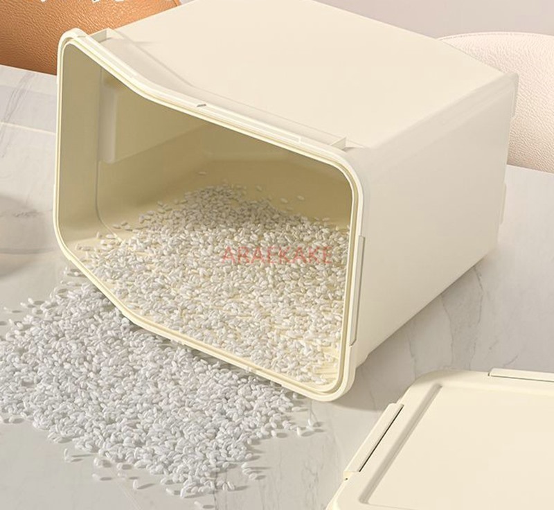 دلو تخزين أغذية الحيوانات الأل - مراجعة Food Storage Pet وسعره