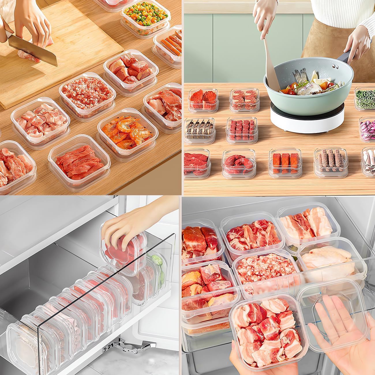 صندوق تخزين طعام آمن للاستخدام - مراجعة Food Storage Freezer Containers وسعره
