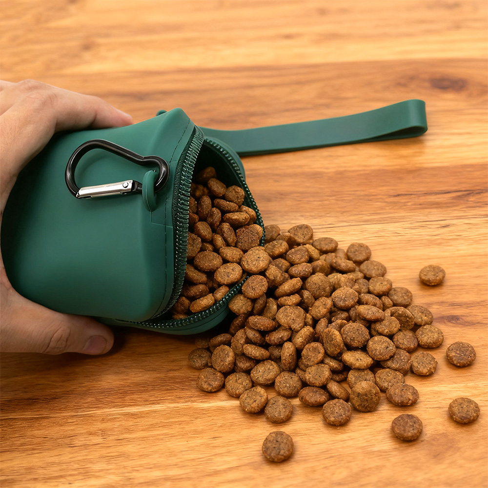 حقيبة طعام للكلاب من السيليكون - مراجعة Food Storage Bag Organizer وسعره