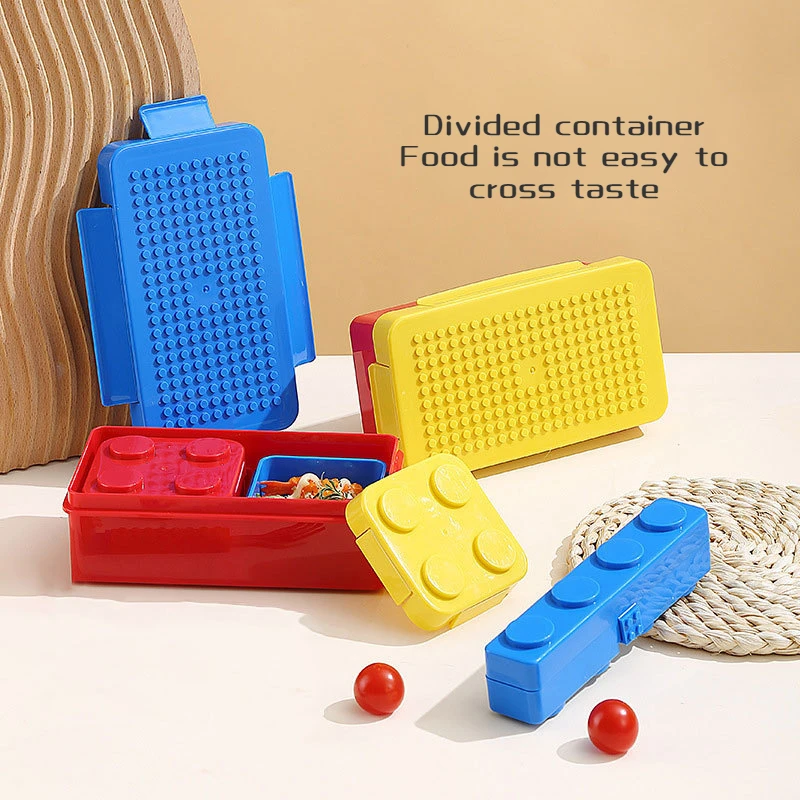 بنة علب الاغذية اللون اللبنات  - مراجعة Food Storage Building وسعره