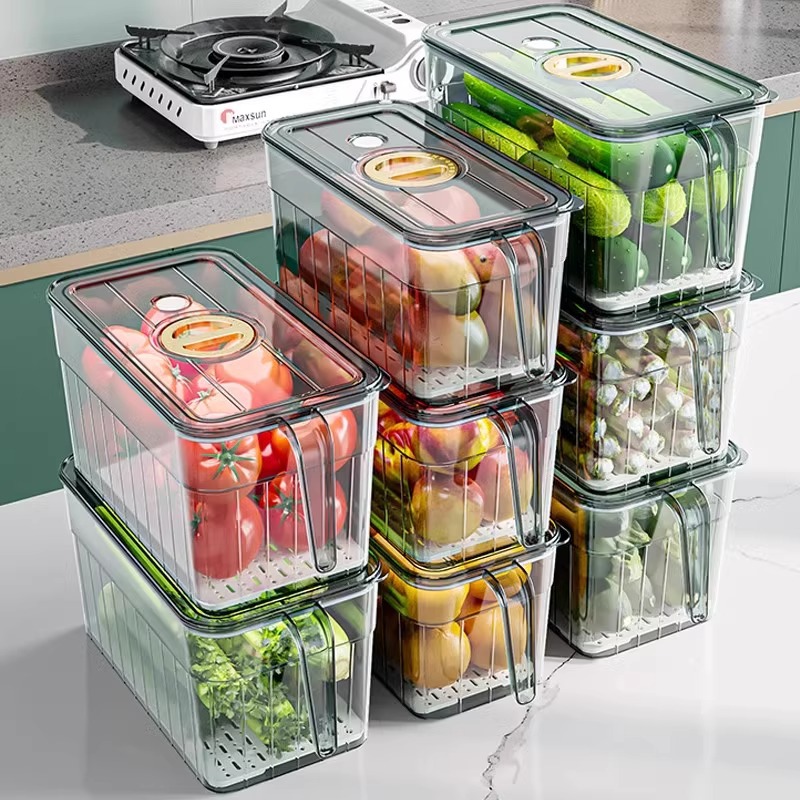 صندوق تخزين فرز الثلاجة والبيض - مراجعة Food Storage Freezer Containers وسعره