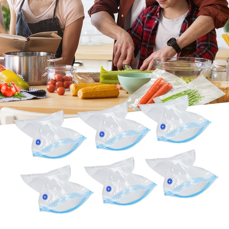 مجموعة أكياس تفريغ الهواء الاح - مراجعة Food Storage Long Term وسعره