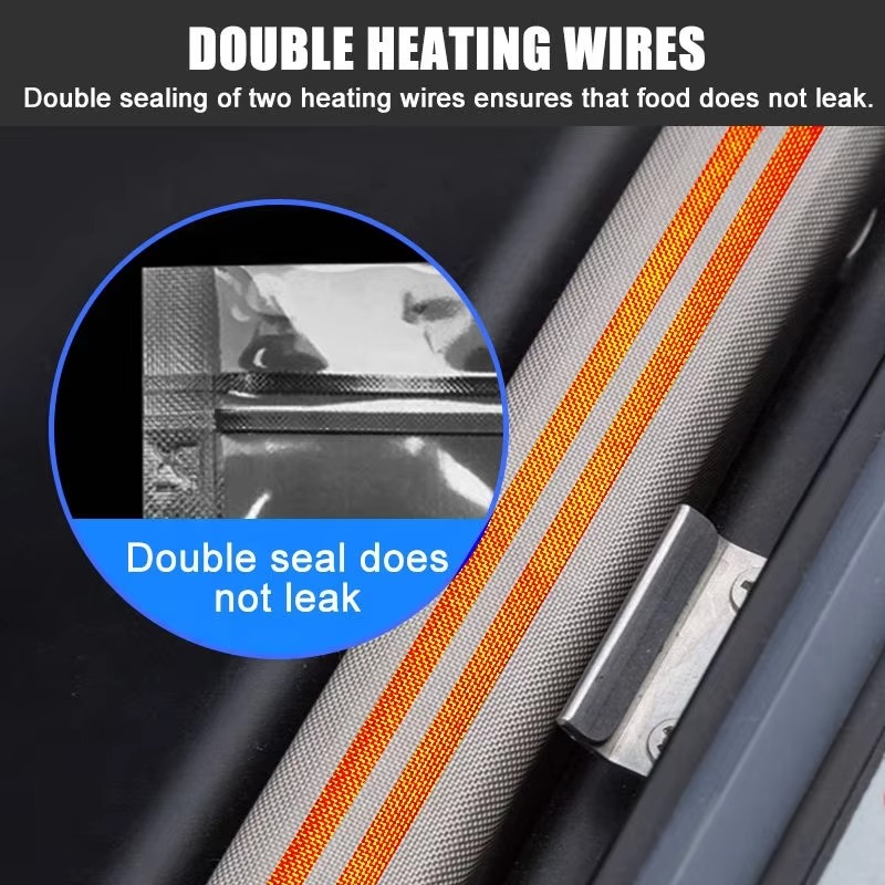 آلة تغليف الطعام بالتفريغ الهو - مراجعة Vacuum Sealer Bag وسعره