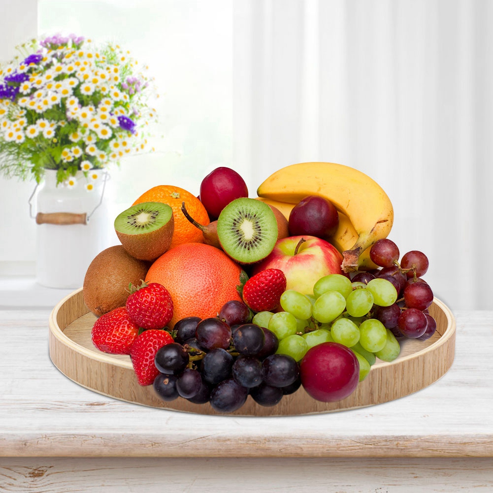 صينية تقديم خشبية ، طبق شاي ،  - مراجعة Food Storage Table وسعره