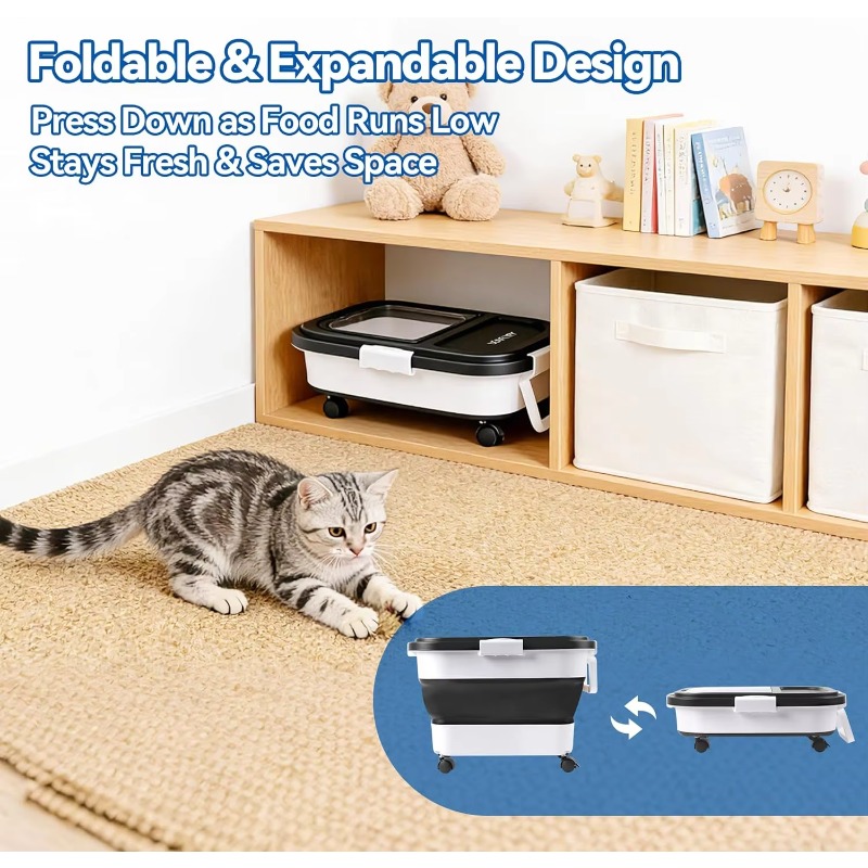 حاوية تخزين طعام الكلاب سعة 20 - مراجعة Food Storage Pet وسعره