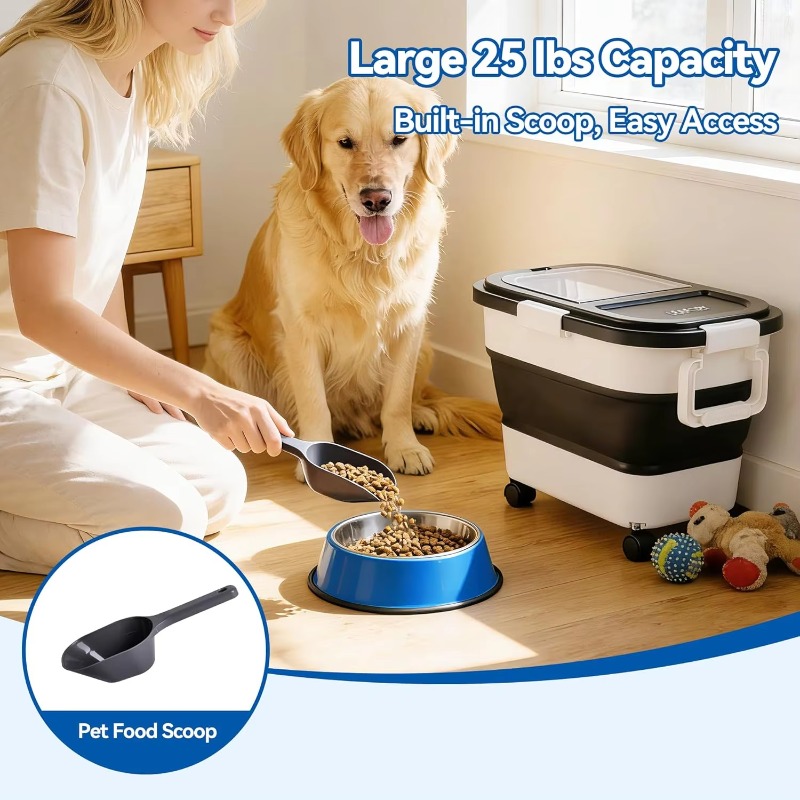 حاوية تخزين طعام الكلاب سعة 20 - مراجعة Food Storage Pet وسعره