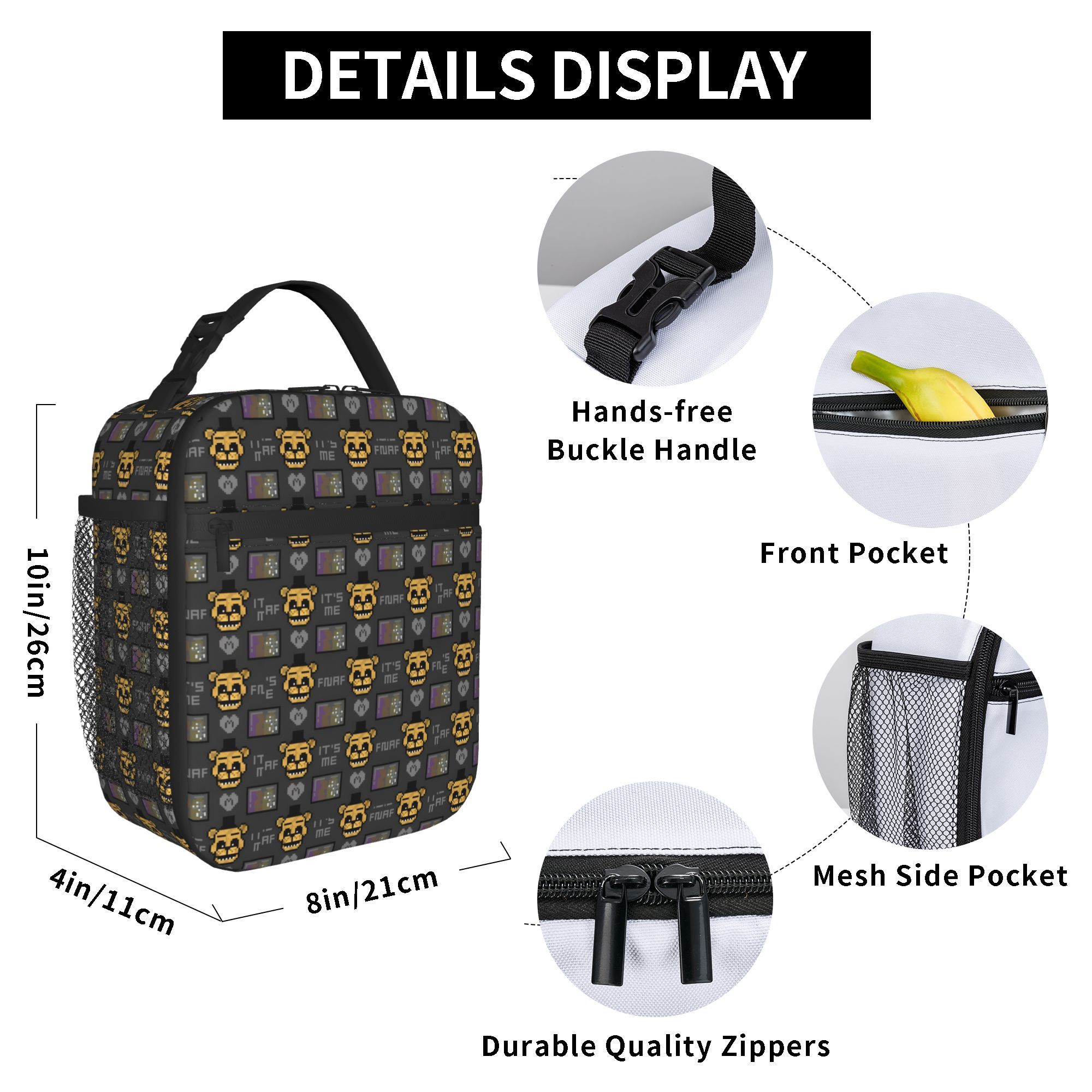 حقائب غداء محمولة مخصصة بتصميم - مراجعة Food Storage Bag Organizer وسعره