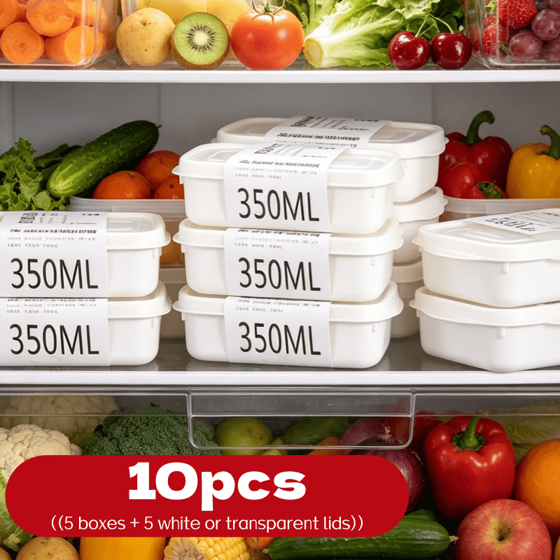 مجموعة من 10 قطع من صناديق تخز - مراجعة Food Storage Freezer Containers وسعره