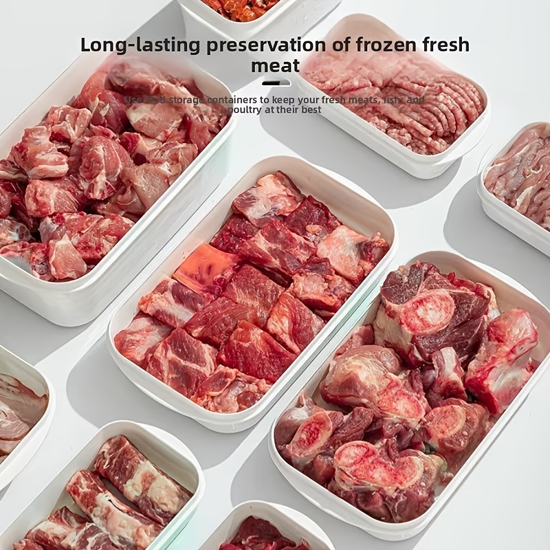 مجموعة من 10 قطع من صناديق تخز - مراجعة Food Storage Freezer Containers وسعره