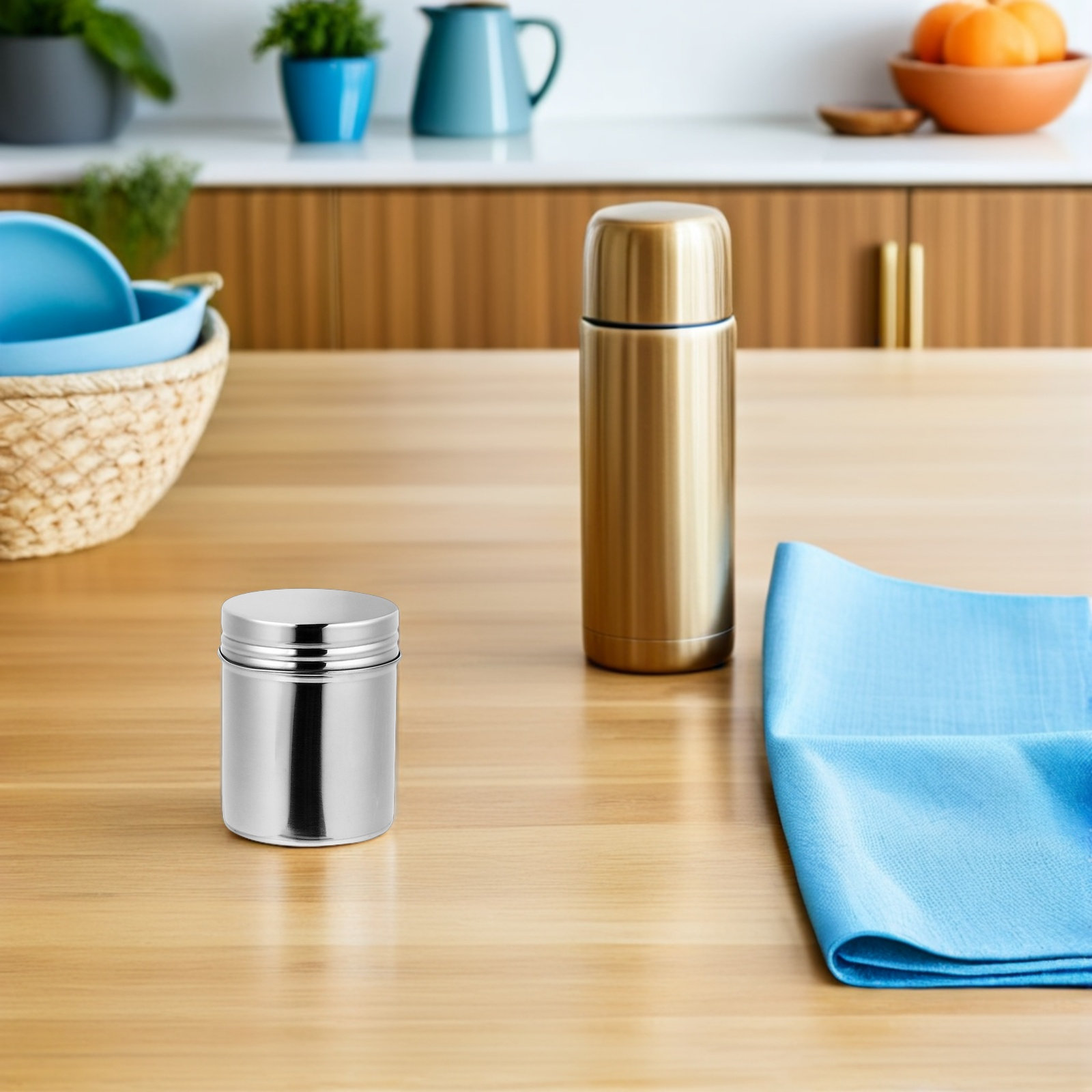 علبتان من الفولاذ المقاوم للصد - مراجعة Food Storage In Stainless Steel وسعره