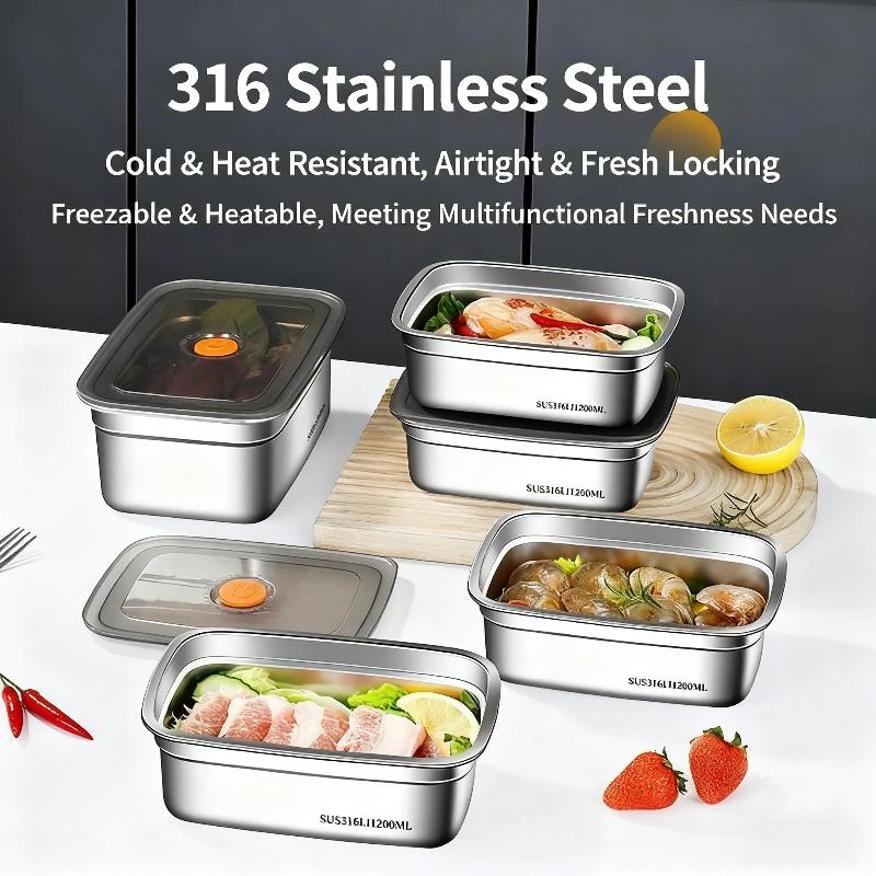 صندوق غداء محكم الإغلاق من الف - مراجعة Food Storage Freezer Containers وسعره