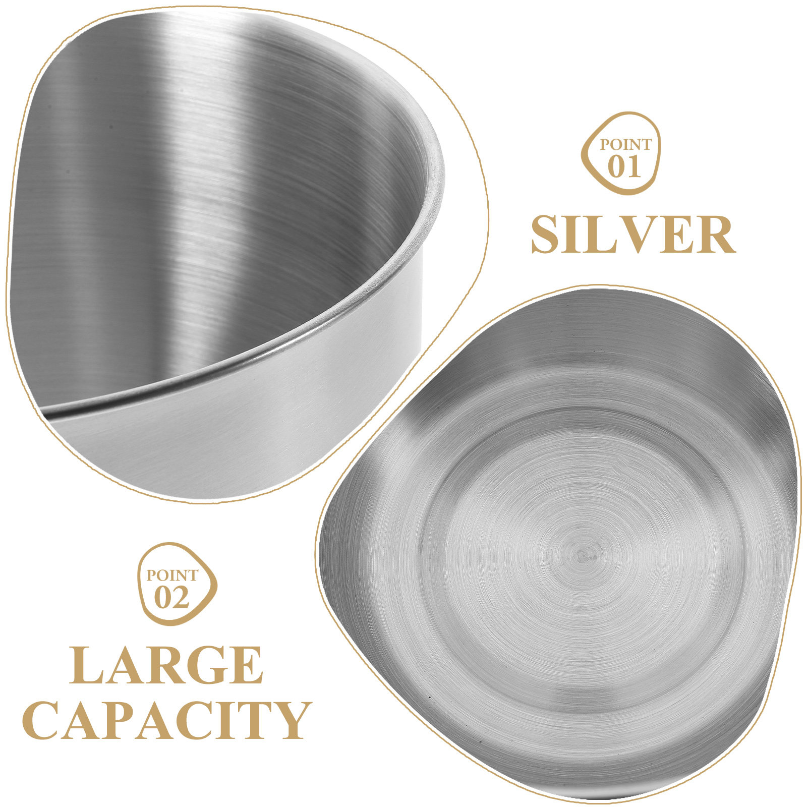 وعاء خلط عميق من الفولاذ المقا - مراجعة Food Storage In Stainless Steel وسعره