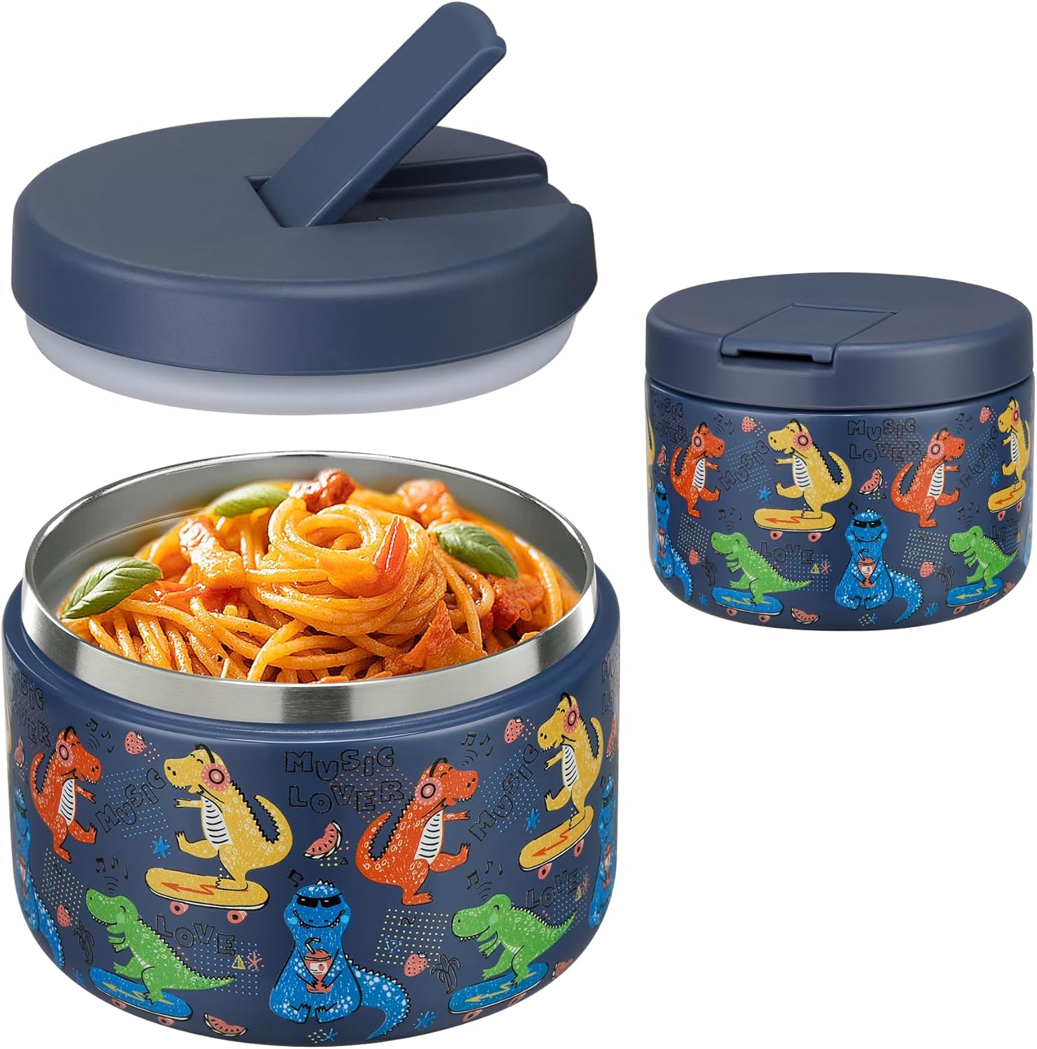 وعاء طعام معزول حراريًا سعة 12 - مراجعة Food Storage Vacuum وسعره