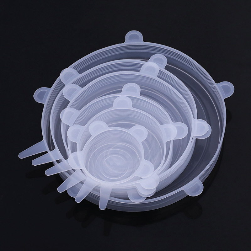 6 قطع أغطية سيليكون قابلة لإعا - مراجعة Silicone Stretch Lid وسعره