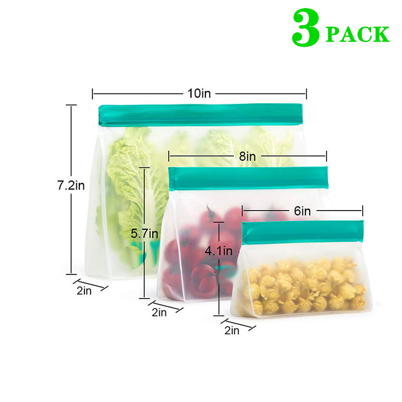 حقيبة تخزين طعام قابلة لإعادة  - مراجعة Food Storage Reusable Bags وسعره