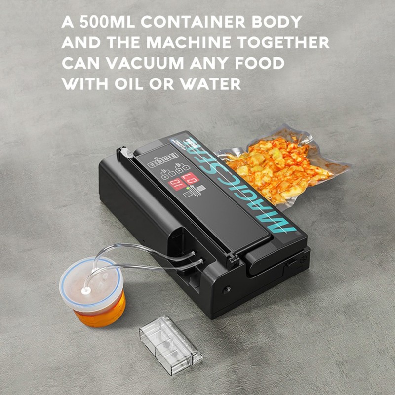 [NEWA08R】 آلة تغليف الطعام بال - مراجعة Vacuum Sealer Bag وسعره