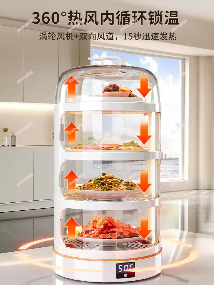 غطاء تسخين الطعام متعدد الطبقا - مراجعة Food Storage Table وسعره