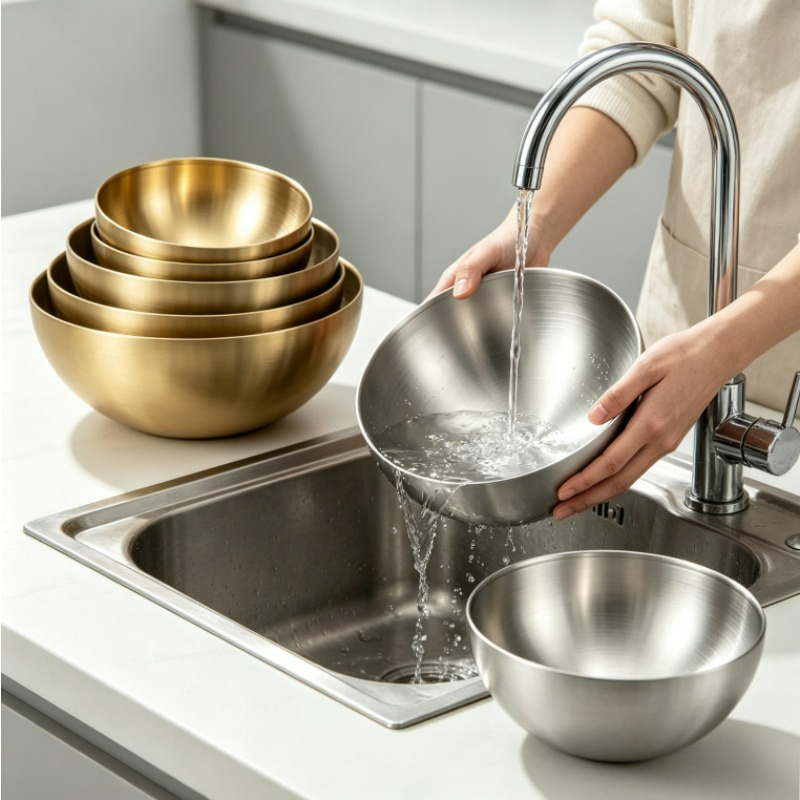 أوعية خلط من الفولاذ المقاوم ل - مراجعة Food Storage In Stainless Steel وسعره