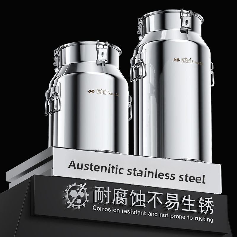 براميل تخزين ونقل الحليب والحب - مراجعة Food Storage In Stainless Steel وسعره